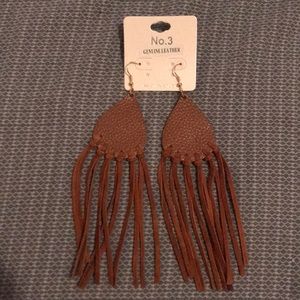 Genuine Leather earrings